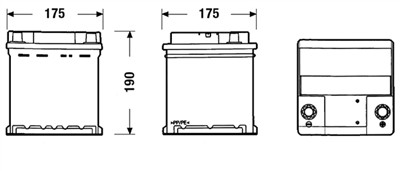 EXIDE EC400 EAN: 3661024034777.