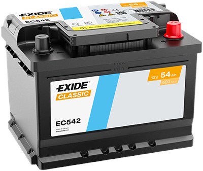 EXIDE EC542 Číslo výrobce: 550 46. EAN: 3661024034852.