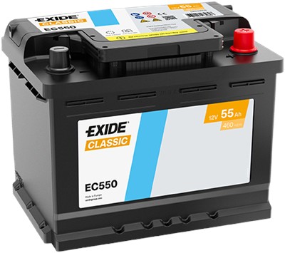 EXIDE EC550 EAN: 3661024034807.