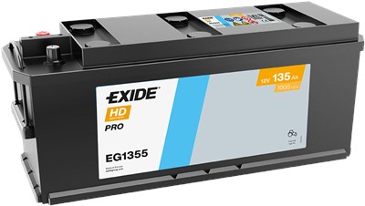 EXIDE EG1355 Číslo výrobce: 635052100. EAN: 3661024035521.