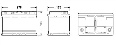 EXIDE EQ600 EAN: 3661024037457.