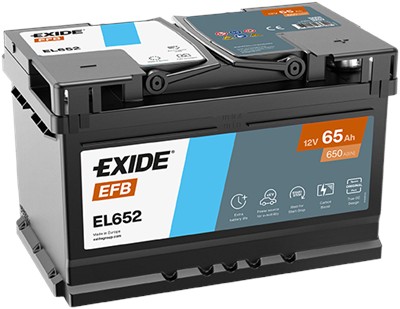 EXIDE EL652 Číslo výrobce: 565 500 065. EAN: 3661024036542.