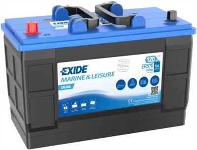 EXIDE ER570 Číslo výrobce: 61500. EAN: 3661024038232.