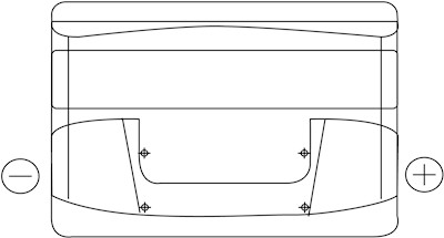 EXIDE EB740 Číslo výrobce: 57412GUG. EAN: 3661024034555.