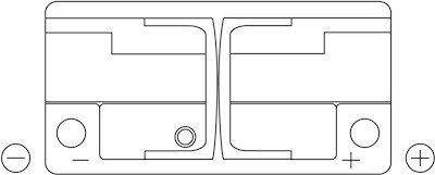 EXIDE EL1050 Číslo výrobce: EFB105SS. EAN: 3661024037327.