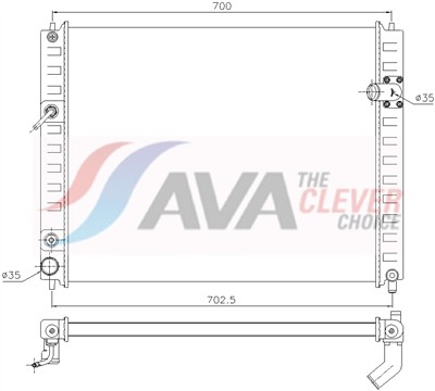 AVA QUALITY COOLING DN2482 EAN: 4045385253951.