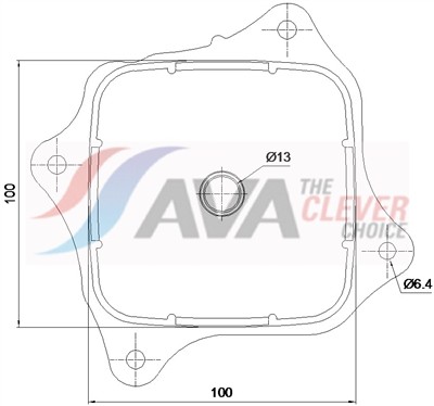 AVA QUALITY COOLING HD3343 EAN: 4045385265800.