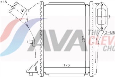 AVA QUALITY COOLING HD4344 EAN: 4045385265466.
