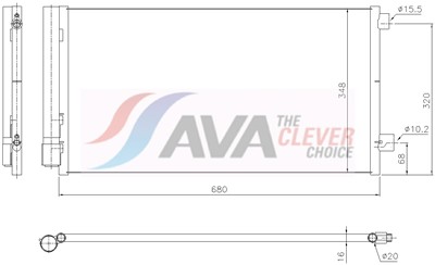 AVA QUALITY COOLING JE5097D EAN: 4045385265121.