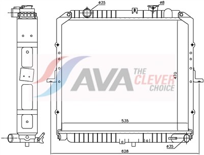 AVA QUALITY COOLING KA2347 EAN: 4045385256372.