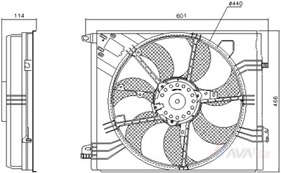 AVA QUALITY COOLING RT7689 EAN: 4045385260713.