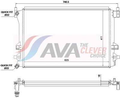 AVA QUALITY COOLING VN2463 EAN: 4045385266340.