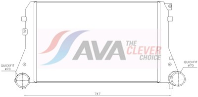 AVA QUALITY COOLING VNA4227 Číslo výrobce: 70820453. EAN: 4045385228812.