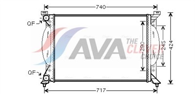 AVA QUALITY COOLING AI2201 Číslo výrobce: 376766264. EAN: 4045385092758.