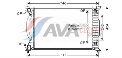 AVA QUALITY COOLING AI2202 EAN: 4045385051243.