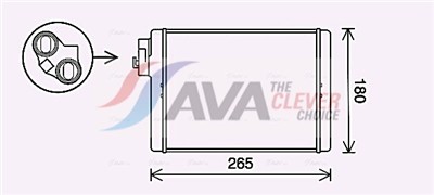 AVA QUALITY COOLING AI6408 Číslo výrobce: 351001964. EAN: 4045385219384.