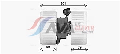 AVA QUALITY COOLING AI8443 Číslo výrobce: 72523802. EAN: 4045385250691.
