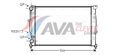 AVA QUALITY COOLING AIA2123 EAN: 4045385095018.