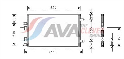 AVA QUALITY COOLING AL5077 Číslo výrobce: 351300531. EAN: 4045385008469.