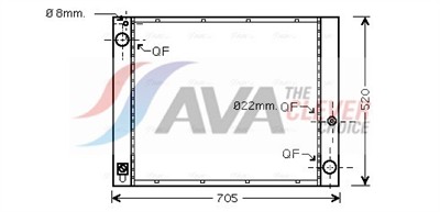 AVA QUALITY COOLING AU2183 Číslo výrobce: 376729511. EAN: 4045385073177.
