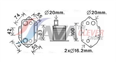 AVA QUALITY COOLING BW3554 EAN: 4045385217212.