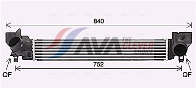 AVA QUALITY COOLING BW4579 Číslo výrobce: 16459322. EAN: 4045385234417.