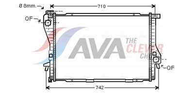 AVA QUALITY COOLING BWA2233 EAN: 4045385095506.
