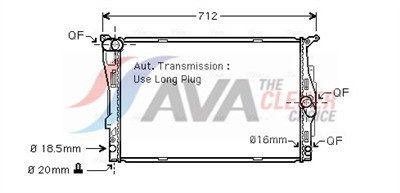 AVA QUALITY COOLING BWA2303 EAN: 4045385106974.