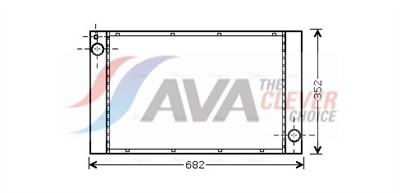 AVA QUALITY COOLING BWA2333 Číslo výrobce: 376754221. EAN: 4045385185641.