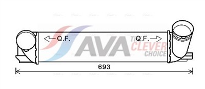 AVA QUALITY COOLING BWA4473 Číslo výrobce: 376988084. EAN: 4045385194926.