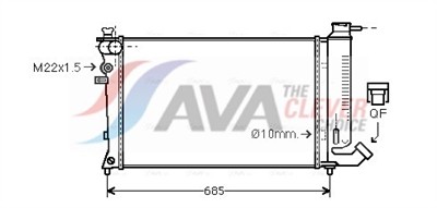 AVA QUALITY COOLING CNA2108 Číslo výrobce: 376717491. EAN: 4045385186983.