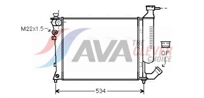 AVA QUALITY COOLING CNA2154 EAN: 4045385095995.