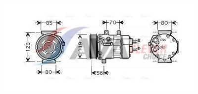 AVA QUALITY COOLING CNAK253 EAN: 4045385239603.