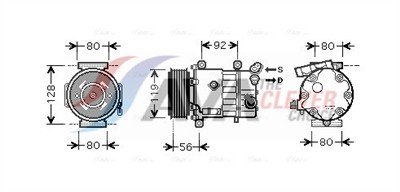 AVA QUALITY COOLING CNK255 EAN: 4045385104215.