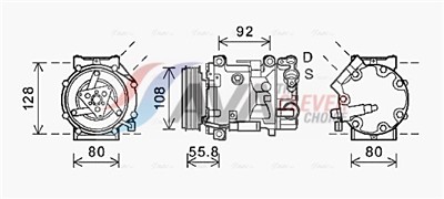 AVA QUALITY COOLING CNK282 EAN: 4045385178230.