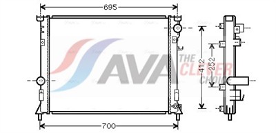 AVA QUALITY COOLING CR2097 EAN: 4045385104239.