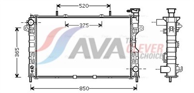 AVA QUALITY COOLING CR2117 EAN: 4045385175482.