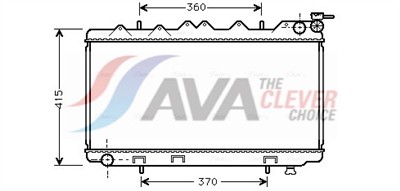 AVA QUALITY COOLING DN2135 Číslo výrobce: 376715571. EAN: 4045385014316.