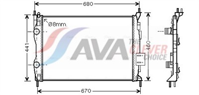 AVA QUALITY COOLING DN2413 EAN: 4045385213702.