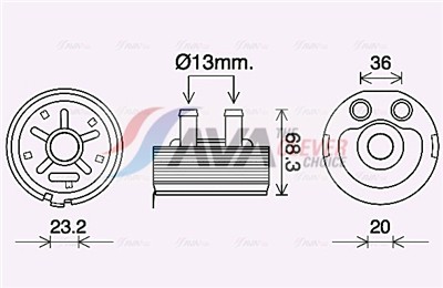 AVA QUALITY COOLING DN3443 Číslo výrobce: 376797131. EAN: 4045385220816.