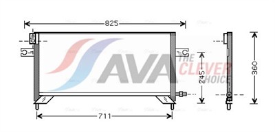 AVA QUALITY COOLING DN5204 Číslo výrobce: 351302041. EAN: 4045385009794.