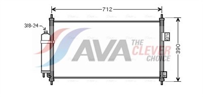 AVA QUALITY COOLING DN5263D Číslo výrobce: 351302251. EAN: 4045385206230.