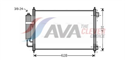 AVA QUALITY COOLING DN5328D Číslo výrobce: 351343744. EAN: 4045385207763.