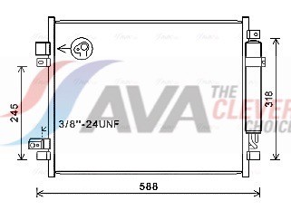 AVA QUALITY COOLING DN5428D Číslo výrobce: 72514475. EAN: 4045385215553.