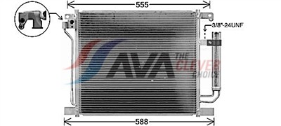 AVA QUALITY COOLING DN5467D EAN: 4045385245390.