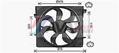 AVA QUALITY COOLING DN7540 EAN: 4045385246106.