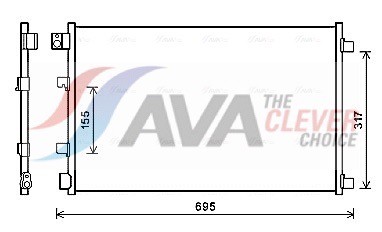 AVA QUALITY COOLING DNA5281 Číslo výrobce: 351010534. EAN: 4045385107209.