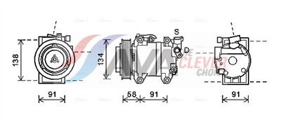 AVA QUALITY COOLING DNK344 EAN: 4045385173259.