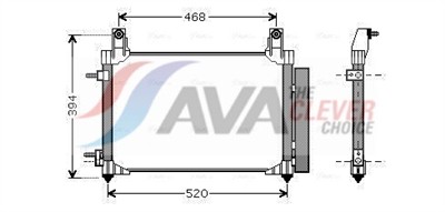 AVA QUALITY COOLING DW5081D Číslo výrobce: 351303141. EAN: 4045385206872.