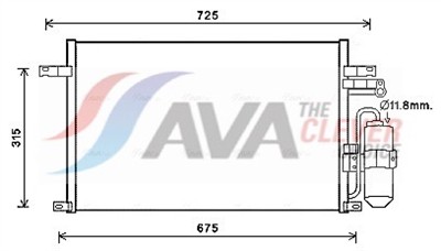 AVA QUALITY COOLING DW5137D Číslo výrobce: 351310721. EAN: 4045385209040.